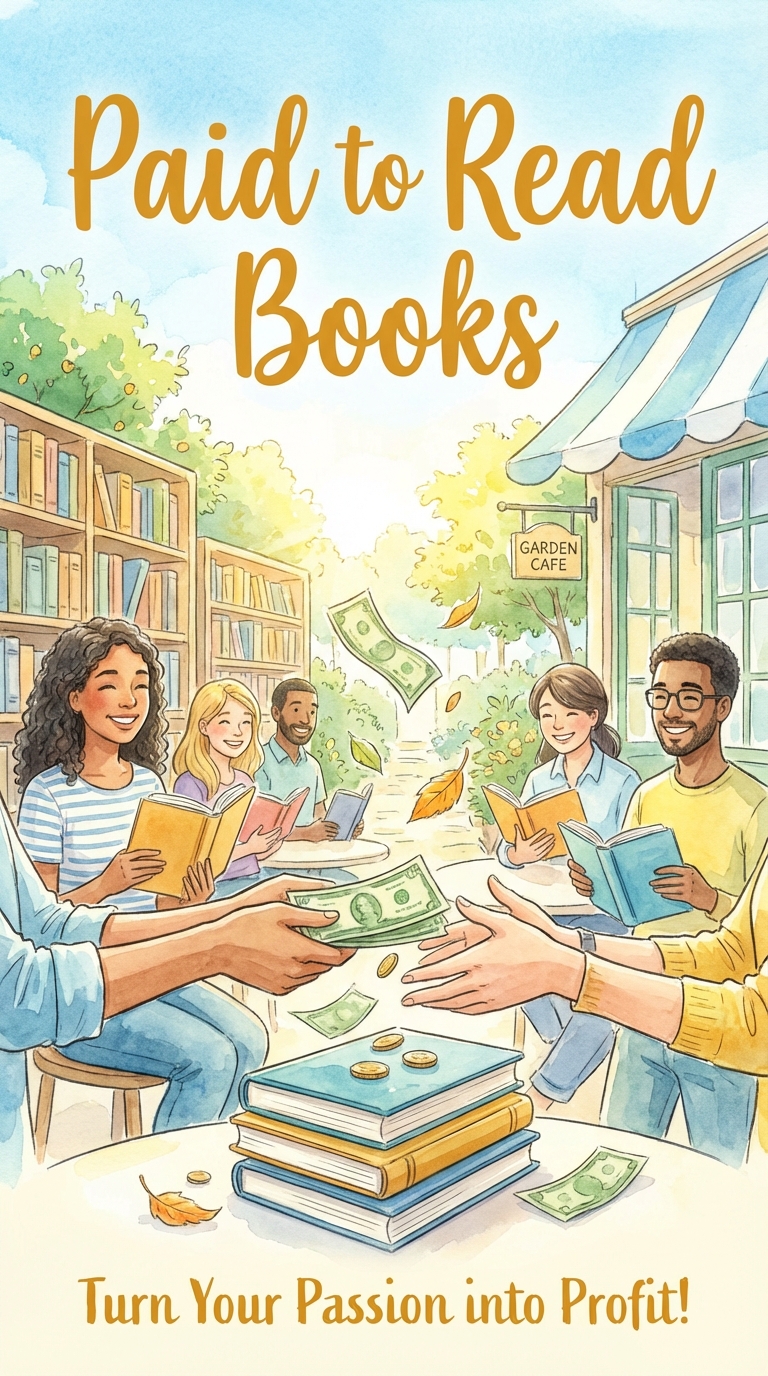 Paid To Read Books - book cover